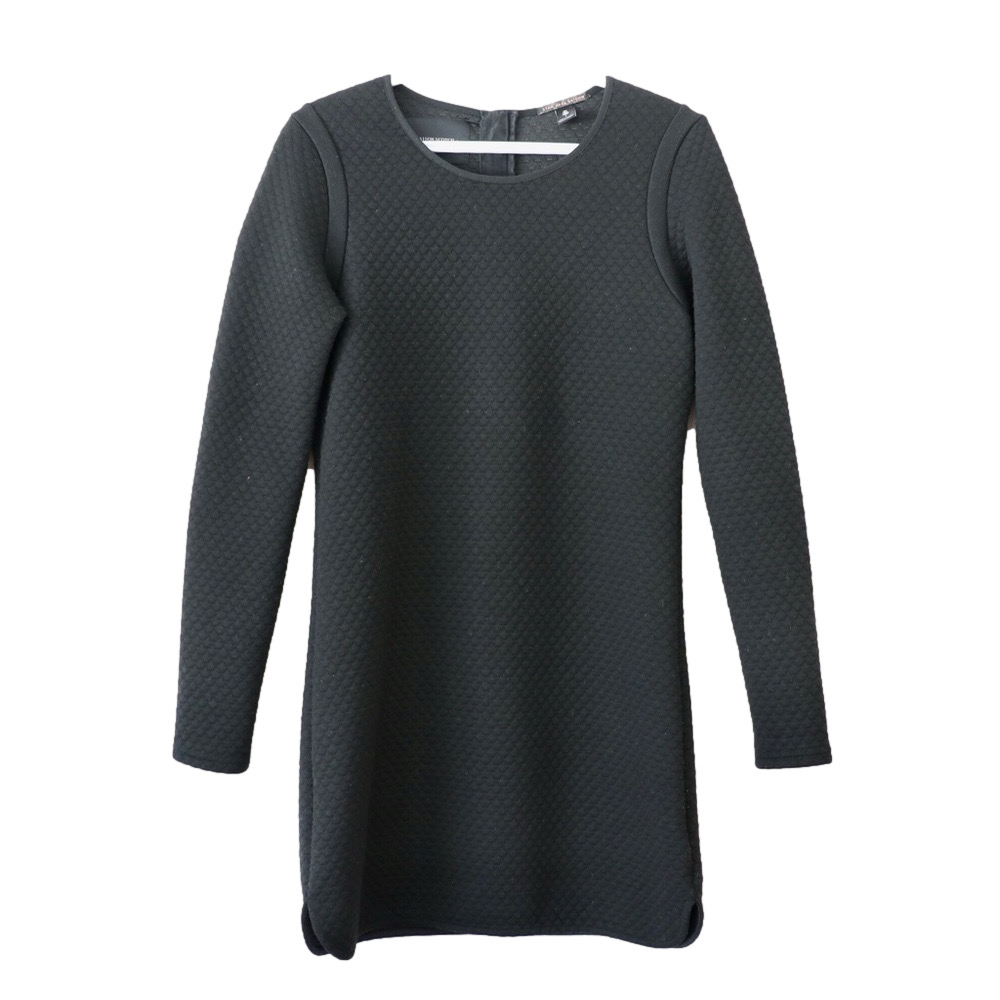 Scotch and Soda Star de la Saison Quilted Dress Black Size 1 Small